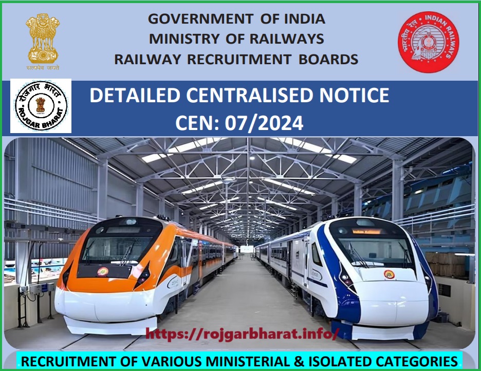 RRB Ministerial Isolated Recruitment 2025